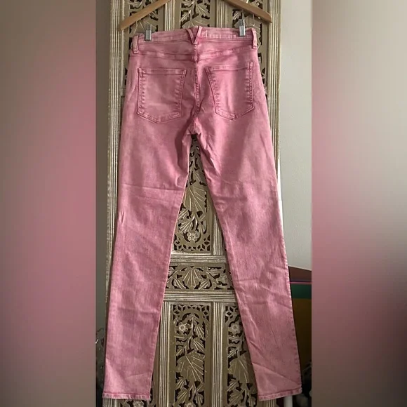 🥤 Veronica Beard Kate High Rise Skinny Jean 27 04 Pink Wash Riverdale Wardrobe - Picture 4 of 8